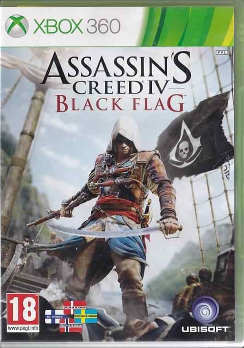 Assassins Creed IV Black Flag - XBOX 360 (B - Grade) (Genbrug)